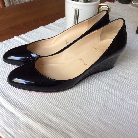 Christian Louboutin Wedge Pumps ❤️ - Picture 3 of 7